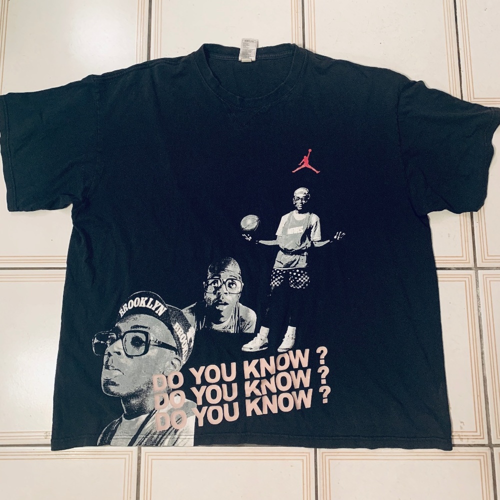 Vintage RARE Spike Lee Jordan Nike T-Shirt - XXL